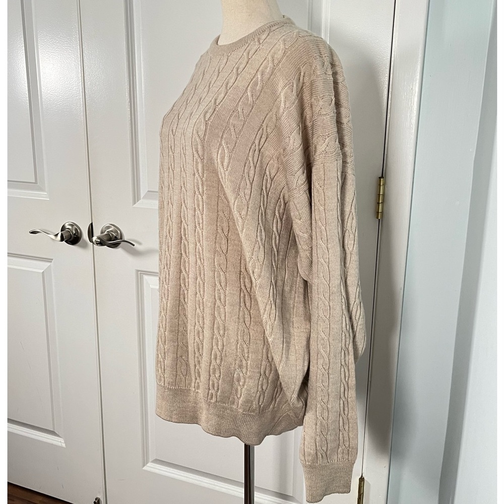 Pringle of Scotland 100% Lambswool cable knit sweater - Picture 9 of 13